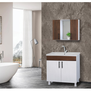 204 SILA Ahşap PVC Banyo Dolabı
