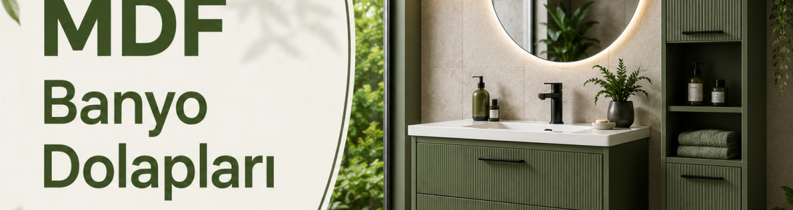 MDF Banyo Dolapları